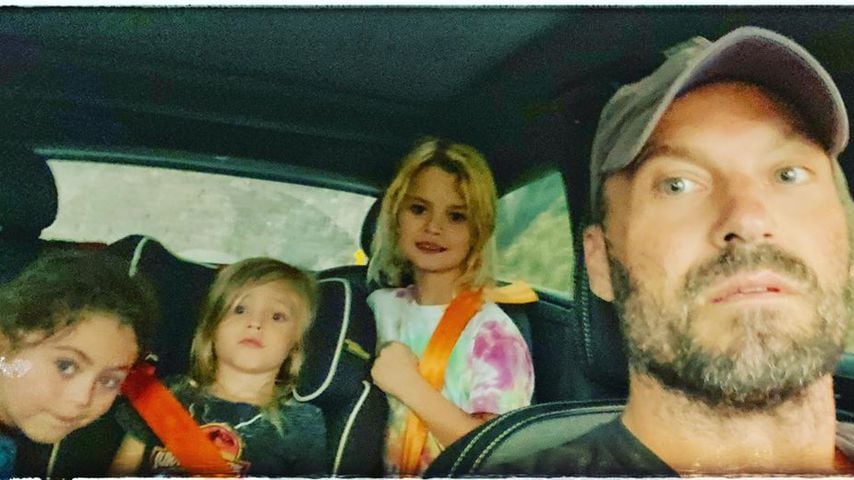 Brian Austin Green mit seinen Söhnen im September 2020