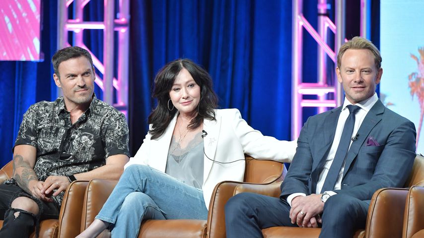 Brian Austin Green, Shannen Doherty und Ian Ziering bei der Summer TCA Press Tour, 2019
