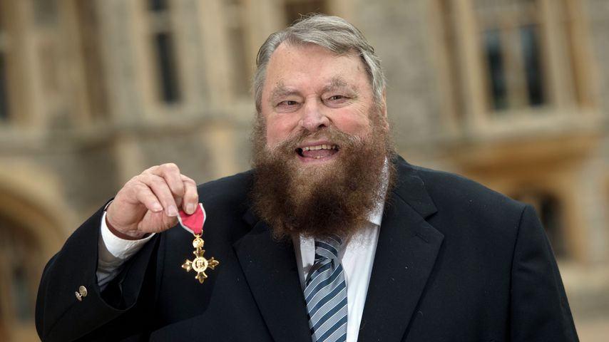 Brian Blessed bei einer Zeremonie auf Schloss Windsor, 2016