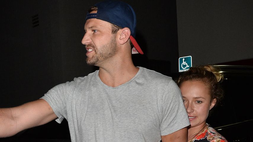 Brian Hickerson und Hayden Panettiere, 2018