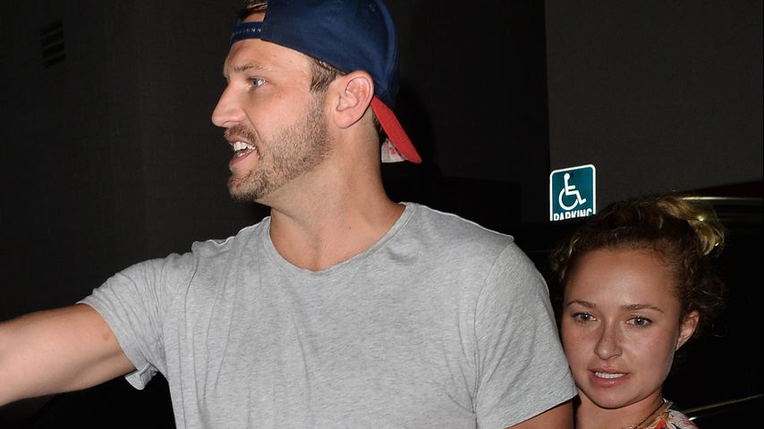 Brian Hickerson und Hayden Panettiere im August 2018