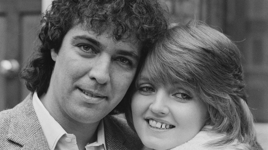 Brian Hudson und Linda Nolan, April 1981