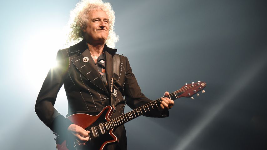 Brian May bei einem Konzert in Las Vegas im September 2018