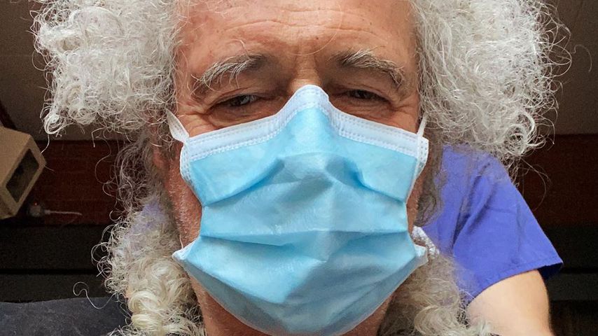 Autsch! Queen-Gitarrist Brian Mays Po-Muskel ist gerissen