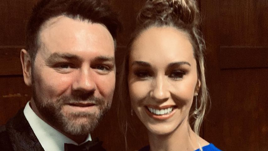 Brian McFadden und seine Verlobte Danielle im März 2019
