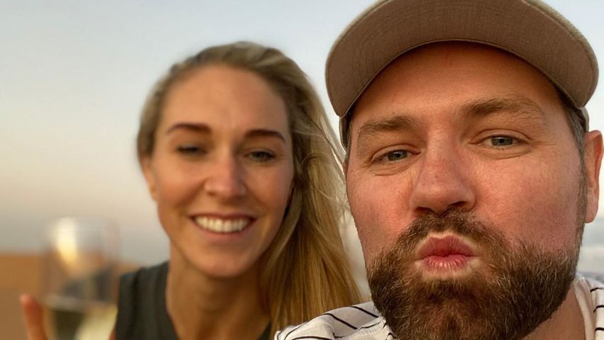 Brian McFadden und seine Verlobte Danielle, November 2019