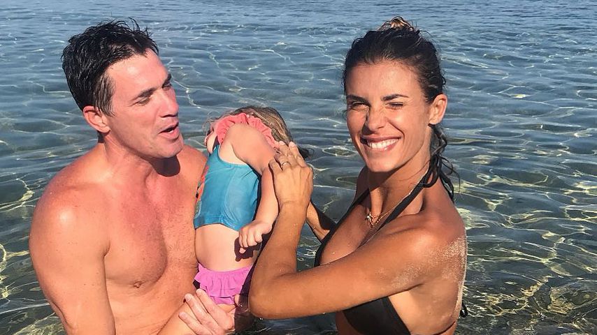 Brian Perri, Skylar und Elisabetta Canalis im März 2019