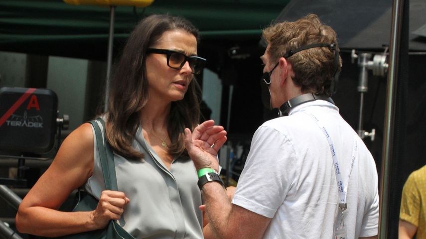 Bridget Moynahan und Michael Patrick King, 2021 in New York