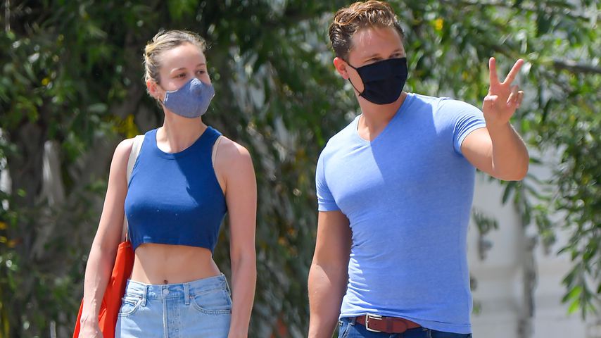 Brie Larson und Eljah Allan-Blitz in Malibu im Mai 2020