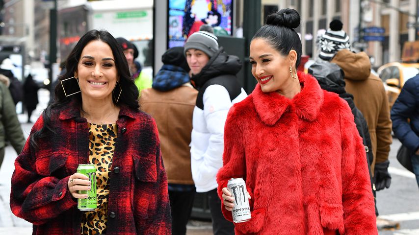 Die Reality-TV-Schwestern Brie und Nikki Bella, Dezember 2019
