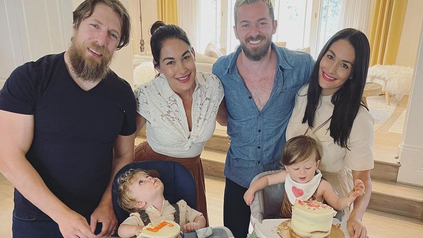 So süß feiern Nikki und Brie Bellas Söhne ersten Geburtstag