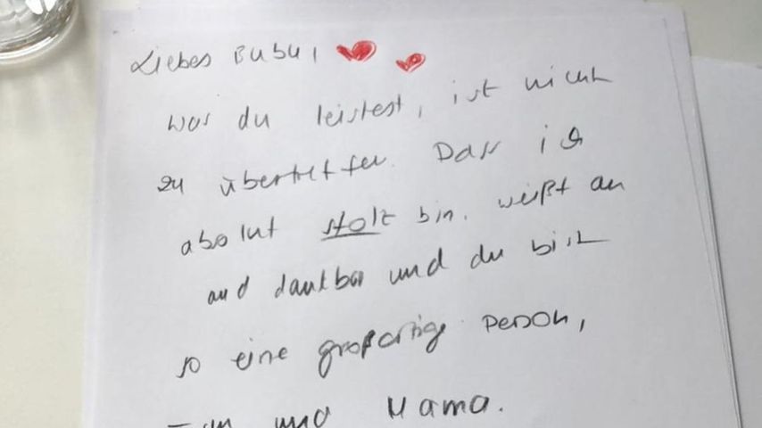 Brief von "Coupleontour"-Ina an Vanessa, September 2022