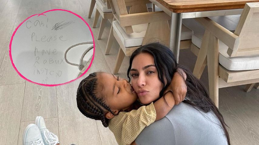 Wie süß! Kim Kardashian teilt Saint Wests Brief an Zahnfee