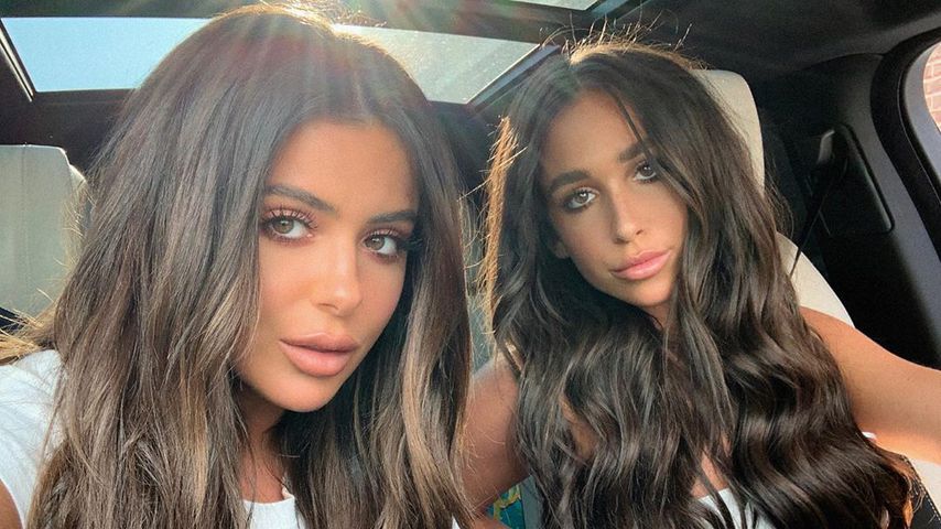 Brielle Biermann und Ariana Biermann im Juni 2020