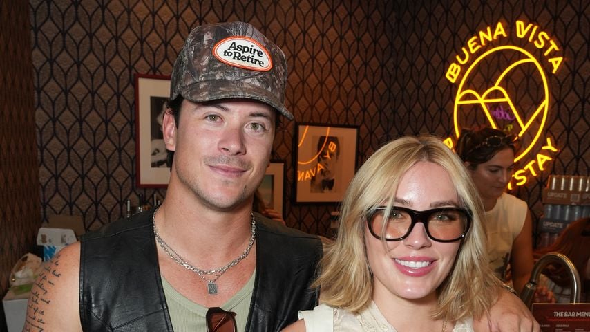 Brighton Reinhardt und Cassie Randolph bei Camp Poosh in Kalifornien, April 2026