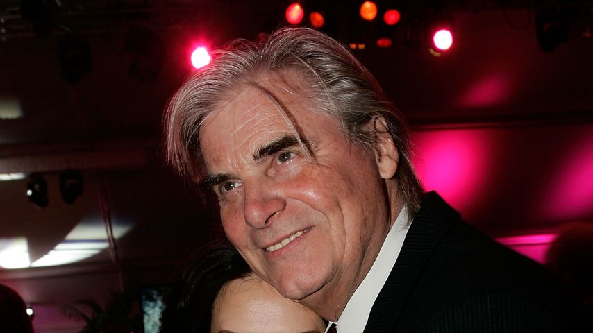 Brigitte Karner mit Peter Simonischek bei einer Party, Januar 2007