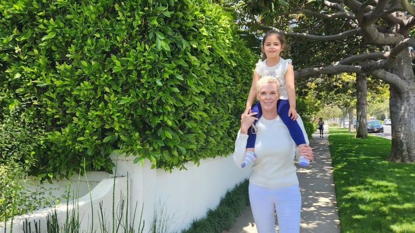 Brigitte Nielsen mit Tochter Frida, 2023