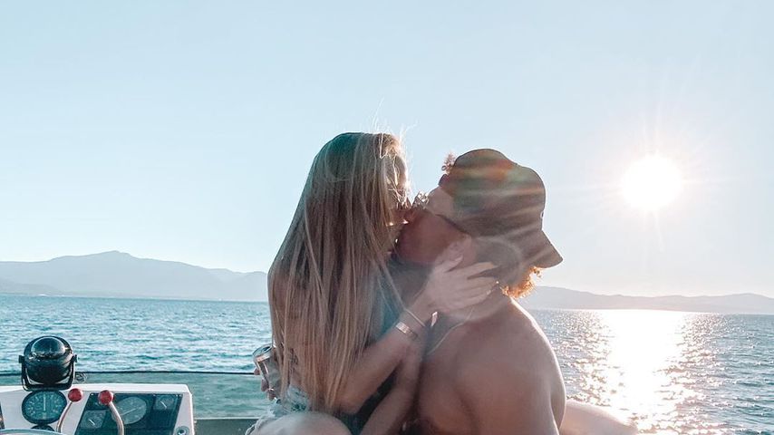 Britanny Matthews und Patrick Mahomes