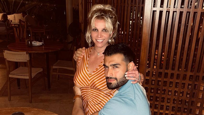 Zu bearbeitet? Sam Asghari teilt Paarfoto mit seiner Britney