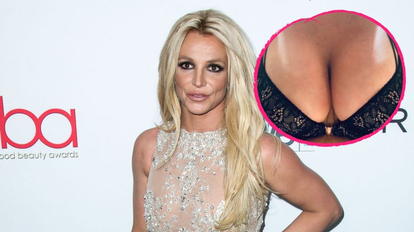 Britney Spears teilt erneut tiefe Einblicke im Spitzen-BH