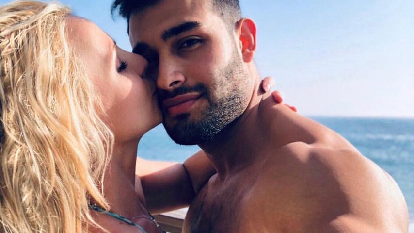 Britney Spears und Sam Asghari im November 2018