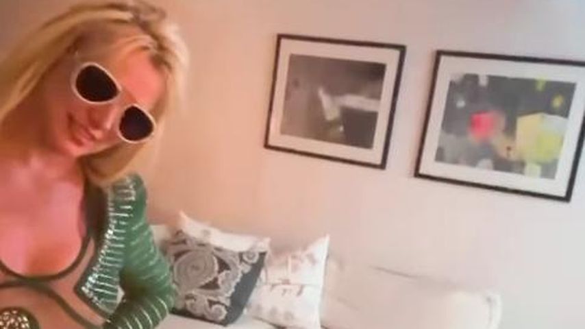 Britney Spears mit einem Freund