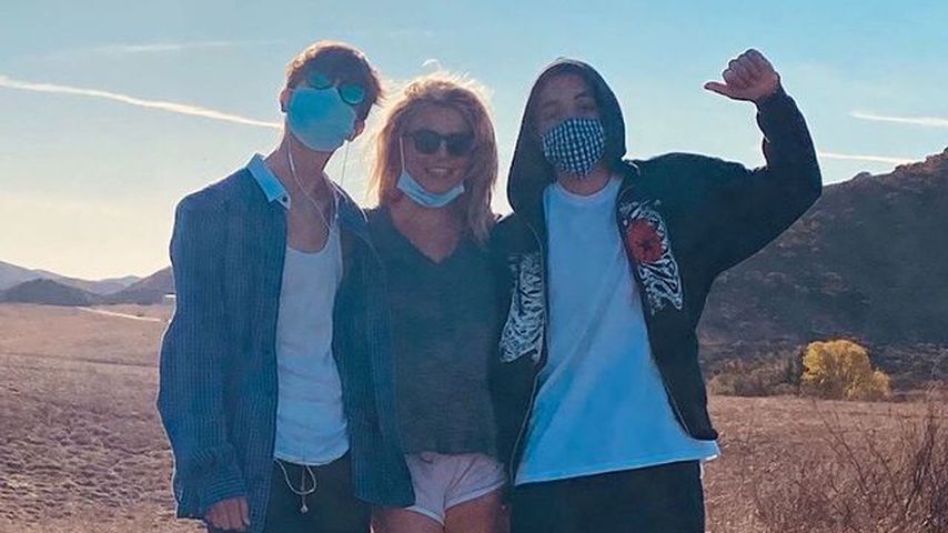 So reagierten Britney Spears' Söhne auf ihre Schwangerschaft