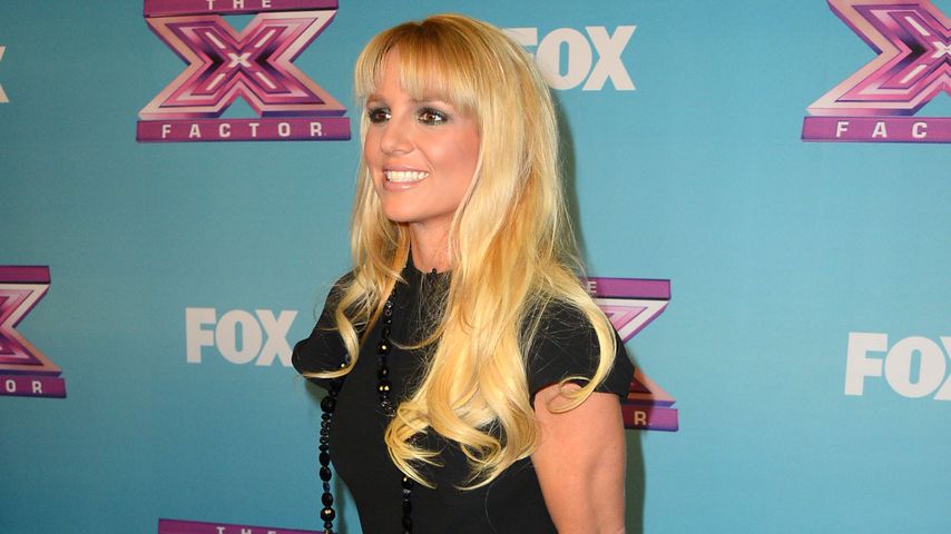 Britney Spears beim "The X Factor"-Finale in Los Angeles, 2012