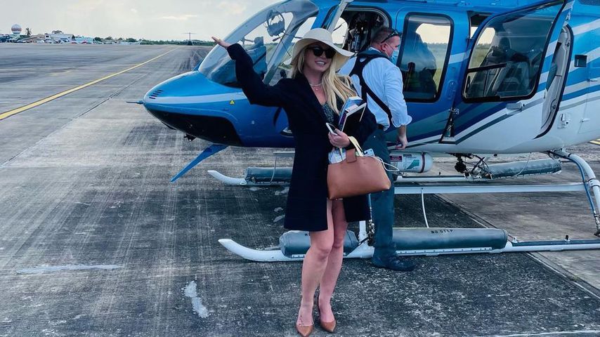 Britney Spears gönnt sich Traumurlaub auf einer Privatinsel