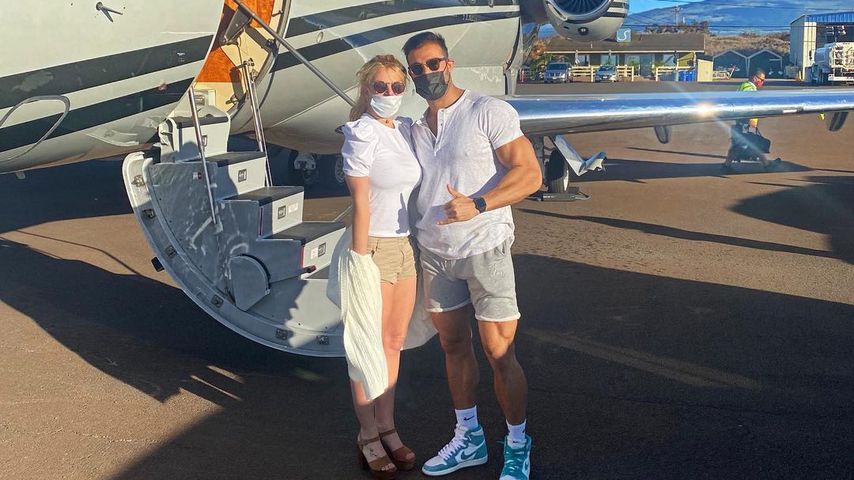 Ungewohnt! Britney Spears im Urlaub mit ihrem Partner Sam