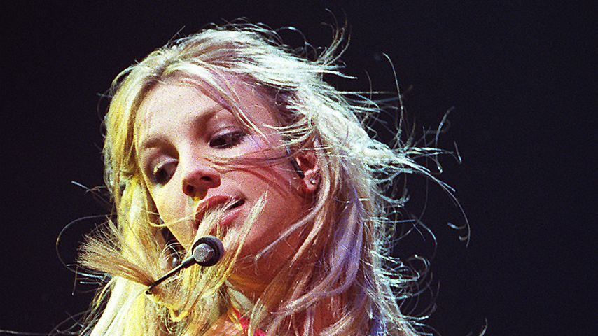 Britney Spears bei einem Konzert in New York im Juni 2000