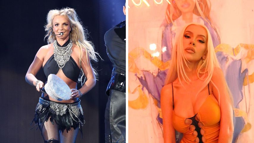 Collage: Britney Spears und Christina Aguilera