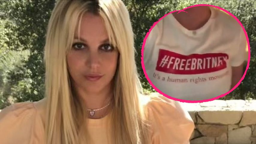 Letzter Prozesstag: Britney Spears rockt #FreeBritney-Shirt