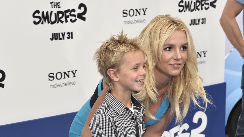 Britney Spears und ihr Sohn Sean Preston im Jahr 2013