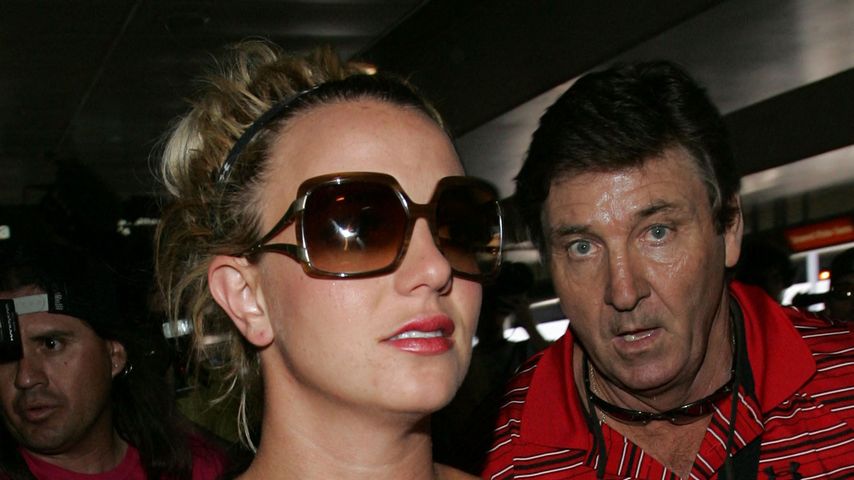 Britney Spears und ihr Vater Jamie Spears, 2008
