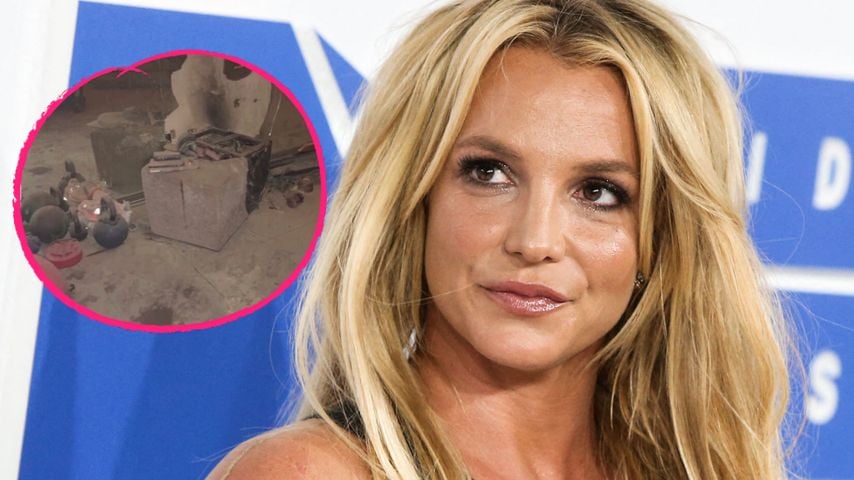 Alles verkohlt: Britney Spears zeigt ihr Gym nach Feuer!
