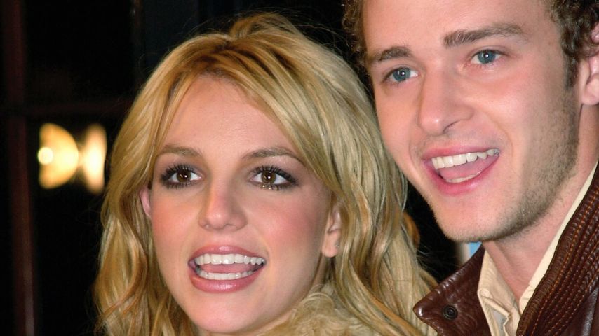 Britney Spears und Justin Timberlake 2001 in New York