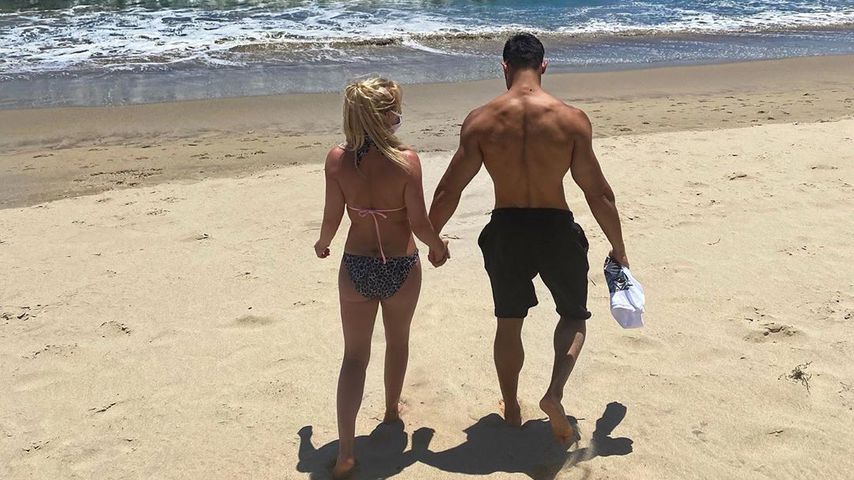 Britney Spears und Sam Asghari im Jahr 2020