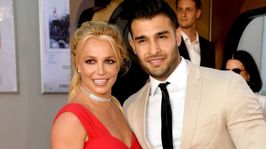 Britney Spears und Sam Asghari bei der Premiere von "Once Upon a Time in Hollywood" in Los Angeles