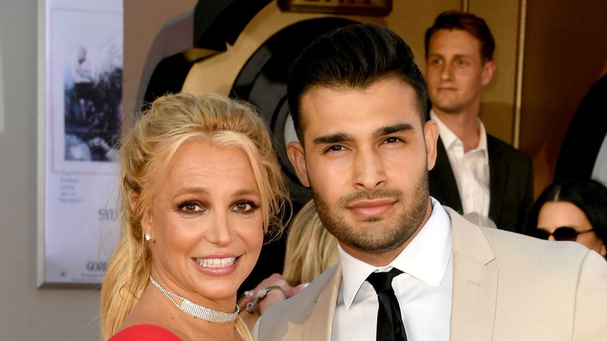 Britney Spears und Sam Asghari im Juli 2019 bei einer Filmpremiere in Hollywood