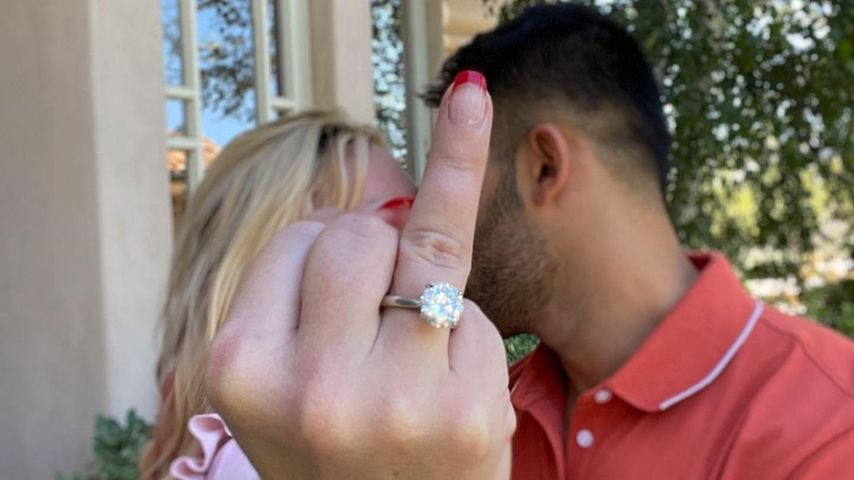 Britney Spears und Sam Asghari im September 2021