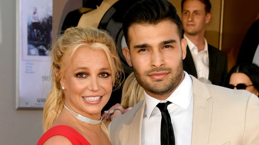 Britney Spears und Sam Asghari im Juli 2019 bei einer Filmpremiere in Hollywood