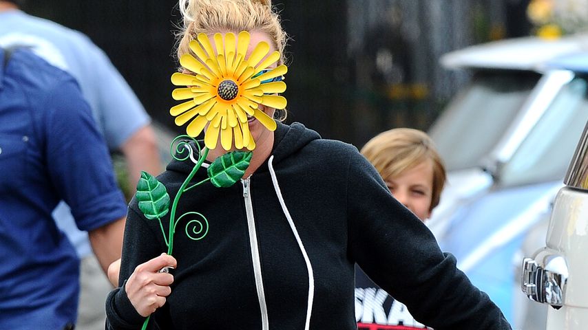 Britney Spears verlässt ein Gartencenter in Los Angeles