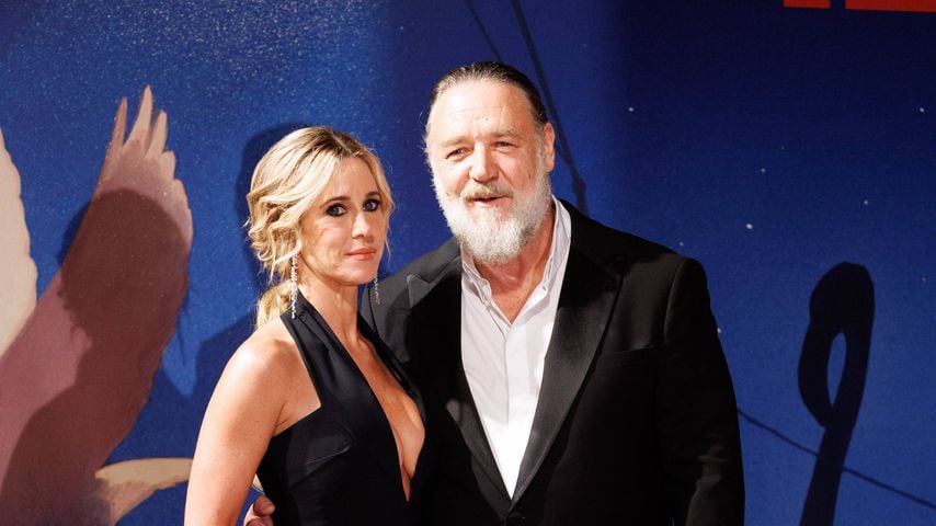Britney Theriot und Russell Crowe bei den 83. Internationalen Filmfestspielen von Venedig, 2026