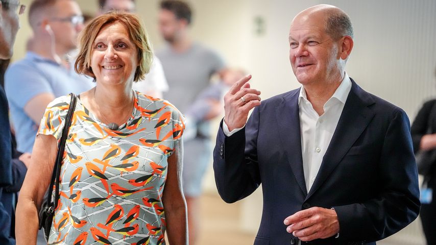 Britta Ernst und Olaf Scholz, Juni 2024