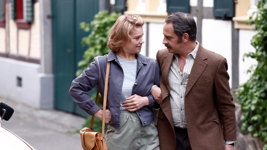 Britta Hammelstein und Moritz Bleibtreu in "Faking Hitler"