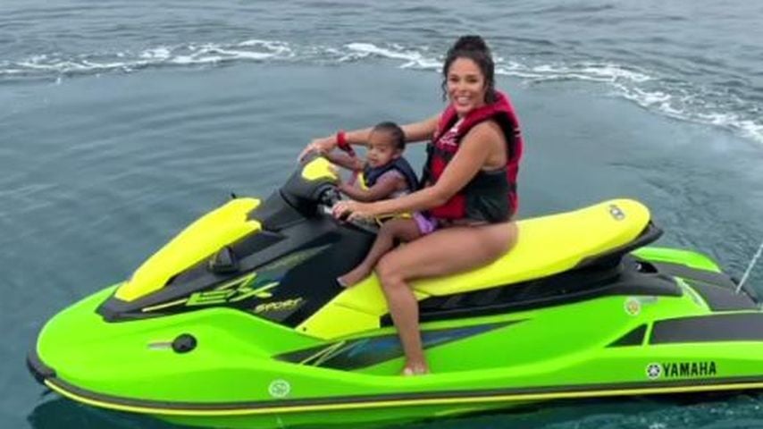 Brittany Bell und ihre Tochter Powerful Queen im August 2022