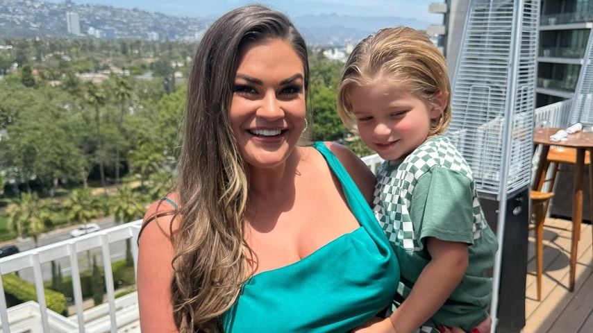 Brittany Cartwright mit ihrem Sohn Cruz, Mai 2025