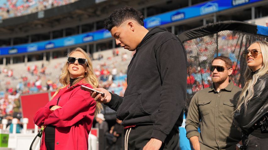 Brittany Mahomes und Jackson Mahomes, Frau von Patrick Mahomes und der jüngere Bruder