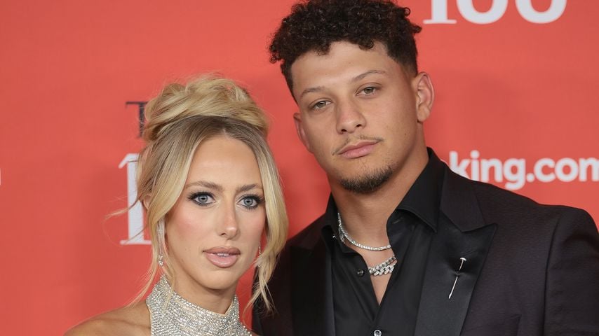 Brittany Mahomes und Patrick Mahomes bei der Time100 Gala 2024 im Jazz at Lincoln Center in New York